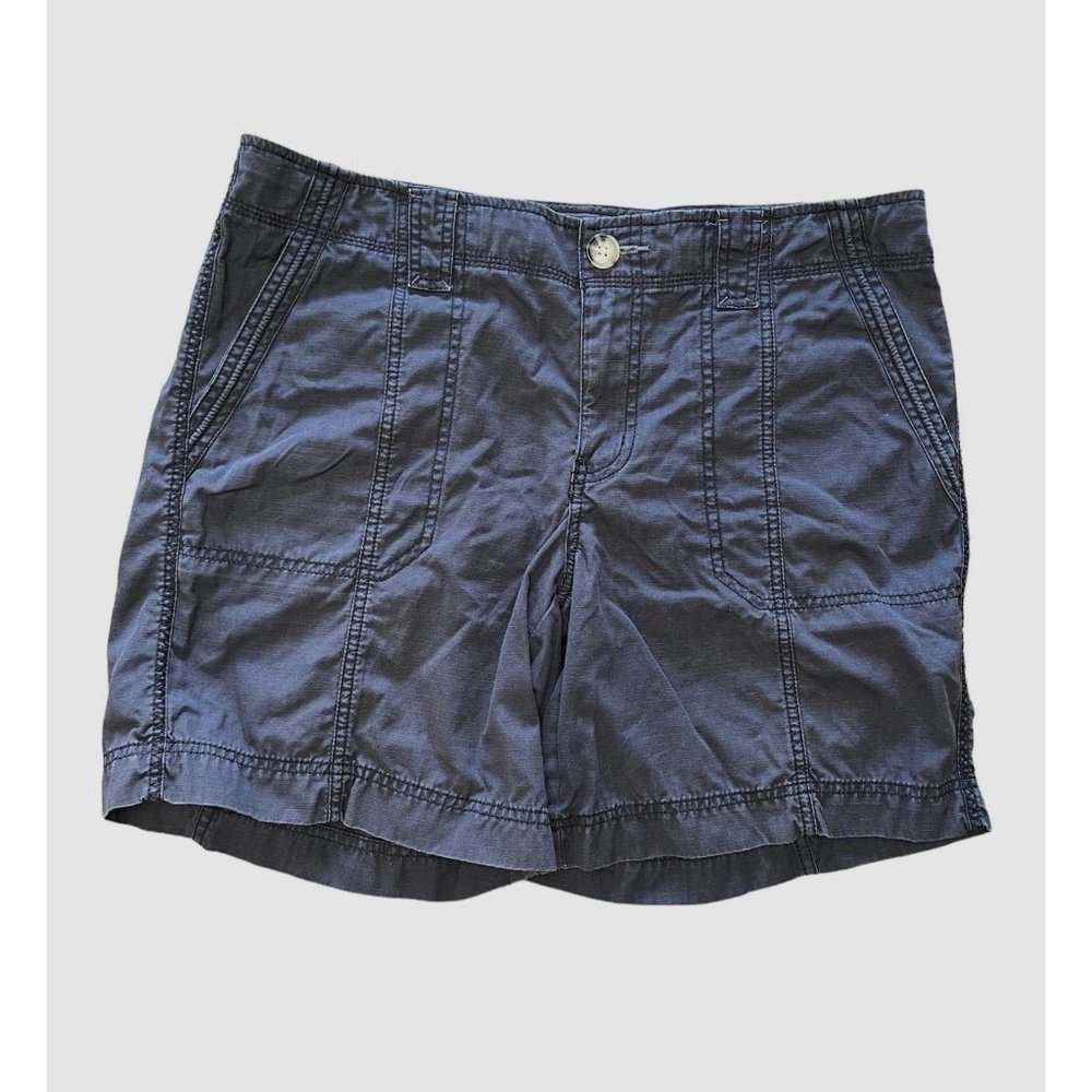 Eddie Bauer Dark Navy Utility Stitch Shorts